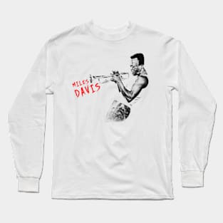 miles davis art Long Sleeve T-Shirt